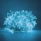 Luccika serie stringa luminosa di luci da 25 Metri con 500 Led Acquamarina per albero di Natale da Esterno ed Interno controller 31V con 8 giochi di luce e Memoria cavo trasparente