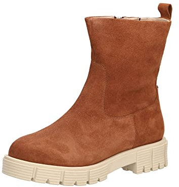 Caprice Leder Stiefelette mit Absatz Braun 26453 Warmfutter