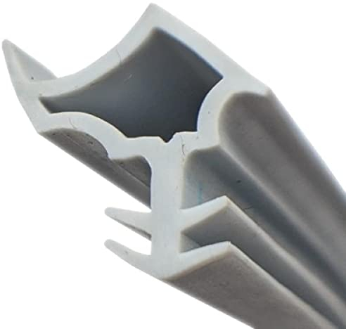 Stahlzargendichtung I 5m ► Dichtung Türe ► Innentürdichtung ► Gummi Ersatzdichtung ► Wohnungstürdichtung ► Langlebig und wartungsfrei (schwarz)