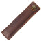 TOYANDONA Fountain Pen Holder Genuine Leather Pen Case Holder Handmade Fountain Pen Pouch Sleeve Case Holder Pencil Pouch Sleeve Cover for Single Pen Office Accessories (Brown) Desk Pen Holder
