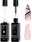 2Packs Gel Nail Polish Black and White Liner Nail Gel Polish 10ml Nail Liner Painted Gel Polish Thin Brush For French Manicure Nail Art Soak Off UV/LED for Painting Drawing Swirl Nails Home DIY