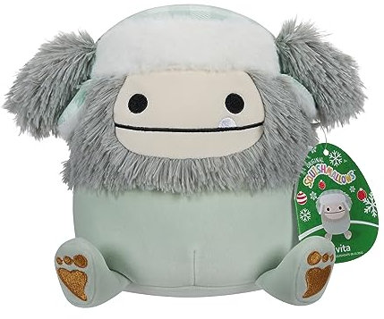 Squishmallows SQXM00602 - Evita der Bigfoot 19 cm, offizielles Kelly Toys Plüsch, superweiches Kuscheltier