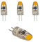 PB-Versand 3x G4 LED 1,1W 12V / 24V (10-30 Volt) dimmbar Leuchtmittel