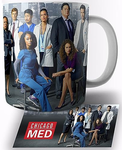 Chicago Med Nick Gehlfuss Keramik Becher 325ml Tasse Mug