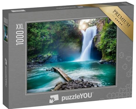 Puzzle 1000 Teile XXL „Tegenungan Wasserfall auf Bali, Indonesien“ – aus der Puzzle-Kollektion Bali