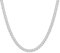 zuofan Collana Uomo Cubana Chain, Catena Cubana 5mm Collane Hip Hop, 50 cm Lunga Collana Catenina Uomo Donna