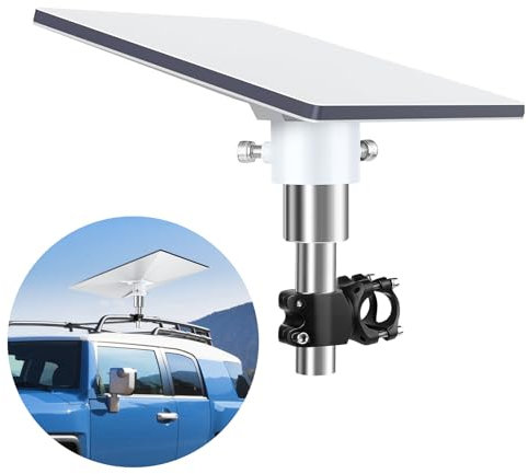 Jellybibo Starlink Mini RV Ladder Mount, Starlink RV Mount Ladder for Starlink Gen 3, Starlink Pipe Adapter for RV Roof Rack Bracket