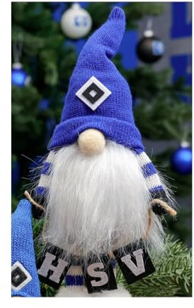 HSV Hamburger SV Weihnachtswichtel ** Girlande ** Weihnachten Dekoration (ca. 32 x 13 x 5 cm)
