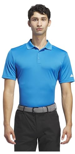 adidas Herren Core Performance Primegreen Polo Shirt, Bright Blue, XXL