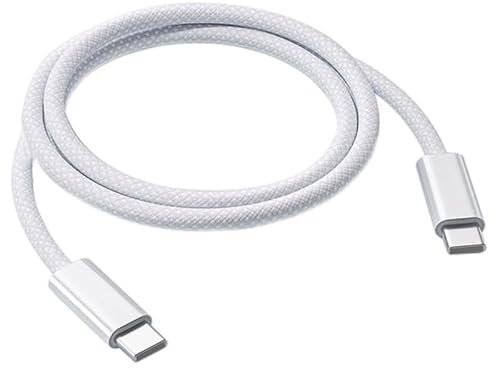 Short 0.5M USB C to USB C Cable for IPhone 16/15, Fast Charger USB C Compatible for IPhone 16 Pro Max/15 Plus/16E/SE4, Charging Lead for iPad Pro 10/11th,Google Pixel 9/8/7,Samsung Galaxy Z Flip 6/5/4