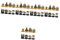 TOPBATHY 5sets Wabenkugel Ornament Geburtstag Waben Herzstück Alles Zum Geburtstag Zeichen Geburtstagsmittelstücke Für Tische Girlande Glückliche Vatertagsdekoration Neon Papier 8pcs*5