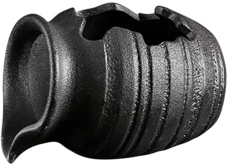 Garneck Wassertank Aus Keramik Pool-brunnen Teich Solar- Wasserfontäne Garten Wasserbrunnen Garten-Wasserfall- Gartenbrunnen-wasserspiel Aquarienbrunnen Ornament Brunnenwasser Black