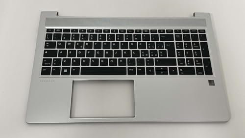 Cover Poggiapolsi Palmrest compatibile con HP Probook 450 G8 con Tastiera Italiana Retroilluminata