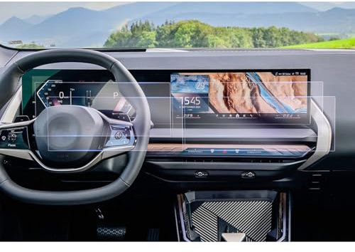 GAFAT [4 Stück] Kompatibel mit Neu BMW X3 G45 2025 2026 Schutzfolie, 12,3 Navigation + 14,9 Cockpit iDrive Nano Displayschutzfolie Display Touchscreen, X3 G45 Zubehör 2025, 6H Kratzfest