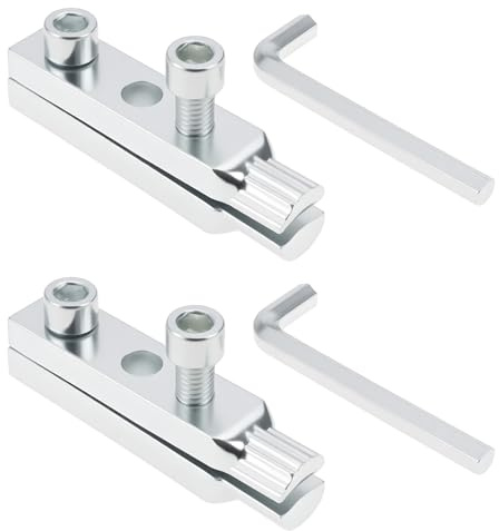 LT Easiyl 2 Sets Adjustable Broken Bolt Remover Faucet Angle Valve Broken Wire Remover for 4 Points/6 Points Faucet 75x16x13mm