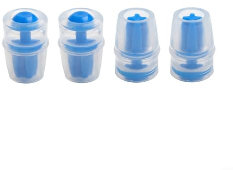 4pcs Silicone Nozzles for Cycling Water Bottles Ideal Replacement for Outdoor Activities (blue)