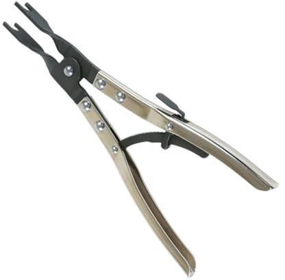 Clamp Spread Pliers Exhaust Pipe Clamp Spreader Plier Installation Plier for Lap Joint Clamps Connector Clamps Professional Exhaust Pliers