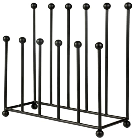 Cast Iron Welly Boot Rack Six Pair Wellington Boot Stand Shoe Storage Unit