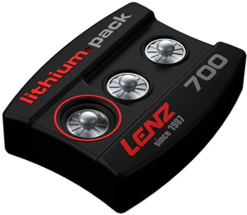 Lenz Erwachsene Heizsocken Lithium Ionen Akku 700 Pack 700, Schwarz