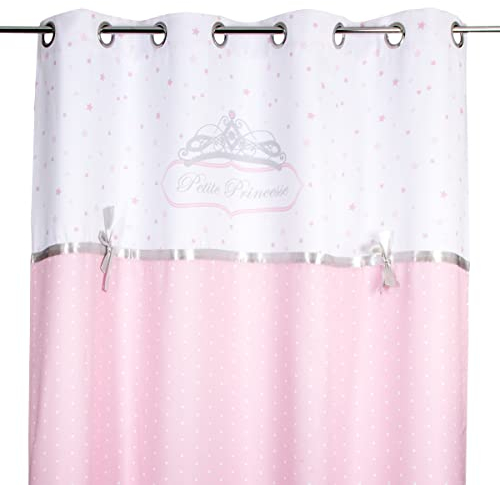 Tenda per bambini Princesse ruban rosa 140x260cm