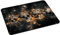 PEDEA Gaming und Office Mauspad - 220 x 180 mm - mit vernähten Rändern und rutschfester Unterseite, skulls