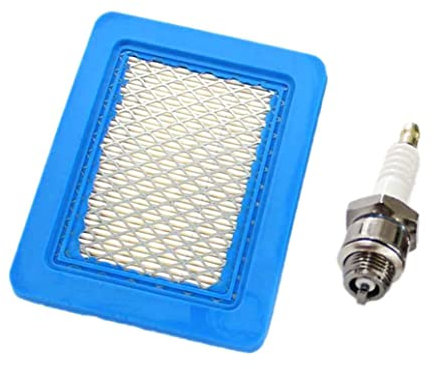 HURI Air Filter for Mountfield RM45 RM55 RM65 Lawn Mower Engine Air Filter + Spark Plug