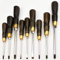 Narex Screwdrivers Mixed Set of 9 with Free Canvas Tool Roll