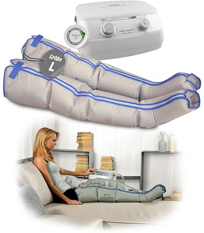 I-press4 Lymphdrainage Gerät für Beine Größe L für Heimanwendung und Physiotherapie Medizinisches Gerät