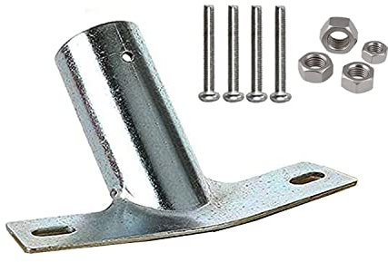 Broom Handle Bracket,Embedded Handle Bracket,Durable Metal Broom Handle Bracket,Broom Bracket for 20-26mm Wooden Handle (1PCS)