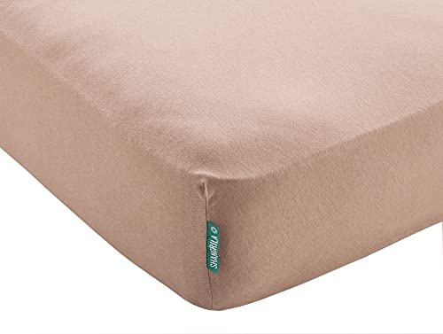 Spannbettlaken »Berlin« Bettlaken BxL+H 90x200+30 cm Taupe Microsatin Hautfreundlich für Boxpringbetten Matratzen bis 30 cm Höhe, 202092