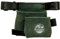 Graintex 4 Pocket Children Tool Pouch Suede Leather with Leather Belt and Hammer Loop (Hunter Green)