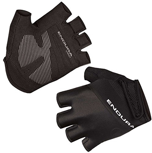 Endura Herren Xtract Radhandschuh | Gel-Polsterung | Silikonprofil Handschuhe, Schwarz, L