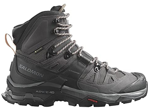 SALOMON Shoes Quest 4 GTX W MGNT/Black/Sun Kiss, Wanderschuhe Damen, Magnet Black Sun Kiss, 42 2/3 EU