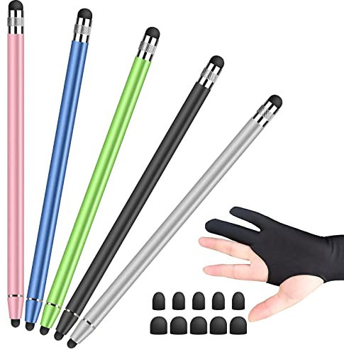 OHSN LáPiz TáCtil 5pcs Lapiz Tactil Movil Puntero Para Tablet Compatible Con Dispositivos Capacitivos Del Mercado