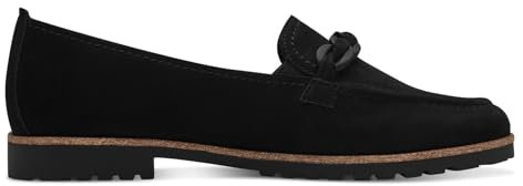 Tamaris Damen Sandaletten, Frauen Sandalen,Sommersandalen,bequem,flach,Sommerschuhe,Freizeitschuhe,offene Schuhe,Strandschuhe,Black,40 EU