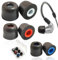Luckvan Memory Foam Ear Tips, 3 Pairs, Compatible with Sennheiser IE900 IE600 IE300, Noise Reduction, Soft, Comfortable, Enhanced Bass, Internal Threaded Grooves