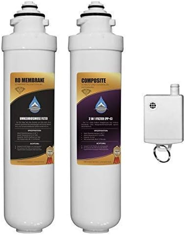 Wasserfilter Set (Art. 4522) Wasserfilterkartuschen für Umkehrosmose Osmoseanlage (Art. 4502-A) Mountain Fresh | kompatibel mit Aqua Global Pure Nino Mini Touch