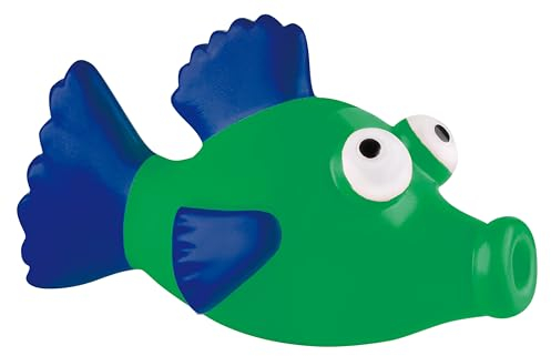 Sunflex® Bubble Fish grün/blau | kleine Tierchen für Pool und Meer | farbenfrohe Wasserspritztiere zum Planschen und Spielen | Wasserspaß für Kinder