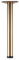 Pied de Meubles Réglables,Pied de Table en Métal,Cylindrique,Alliage D'aluminium,Jambe de Support pour Bar,Table À Manger,Plans de Travail,avec Vis,Bronze,Personnalisable (80cm)