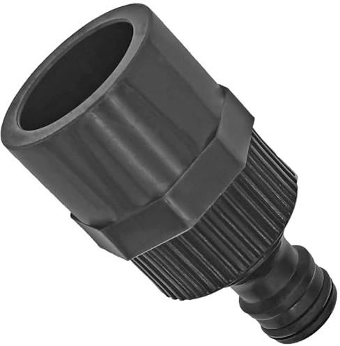 PVC-U Klebe-Fitting Muffe für PVC Rohr-Außendurchmesser 20mm mit 1/2 Zoll Stecker für Gardena