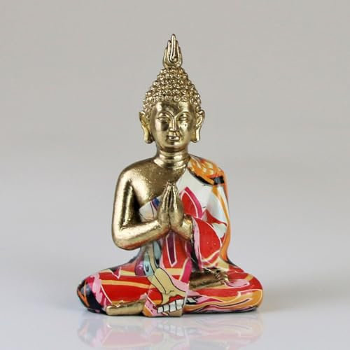 Pflanzen Kölle Buddha-Figur, bunt, Höhe ca. 16 cm