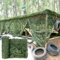 Filet de Camouflage 4x9m(13x29.5ft),Protection Solaire, Brise-Vue, Filet de Camouflage léger roulé, pour Jardin, Le Balcon, Le Camping, La Photographie, fête, Bar, décoration de Chasse
