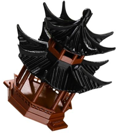 TINEASUR Pavillon-Ornament Für Den Außenbereich Aquarium-Dekoration Zen-Garten-pavillon-Statue Für Aquarium-Dekoration