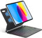 SENGBIRCH Custodia Tastiera per iPad 10 Generazione 10.9 2022, Trackpad Muti-Touch, Supporto Magnetico Retroilluminazione a 7 Colori Magic Bluetooth Tastiera Italiano QWERTY, Nero