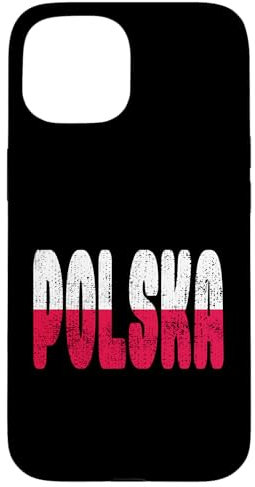 Polen Flagge, Poland Flag, Polnische Flagge, Polska Hülle für iPhone 15