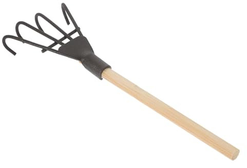 Vaguelly Mini Râteau De Jardin pour Garçon Fille Outil De Paysagisme Miniature pour Décoration Et Aménagement De Sandboxes