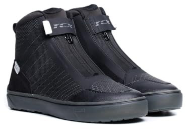 TCX - Ikasu 2 Wp, Wasserdichte Urban-Motorradschuhe, für Männer, Schwarz/Weiß, 48