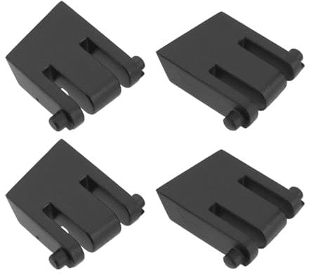 SG Store 2Pairs Keyboards Leg Foot Feet Replacement Compatible with Corsair K60 K63 K65 K70 K90 K95 Keyboard Mechanical Keyboard Stand Mount Feet Set Spare Part Black