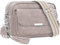 NEWIROVE Crossbody Bag Damen Leder Umhängetasche Damen Mittelgroß Handtasche Schwarz mit Breitem Gurt Verstelbaar Schultertasche Mit Fransen Für den Einkauf Auf Reisen,Heller Ton