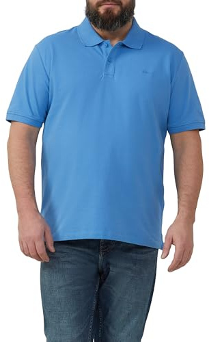 s.Oliver Herren Poloshirt Big Size Übergrößen (DE/NL/SE/PL, Alphanumerisch, 5XL, Regular, Regular, Royalblau)